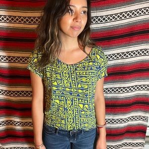 Patterned Top